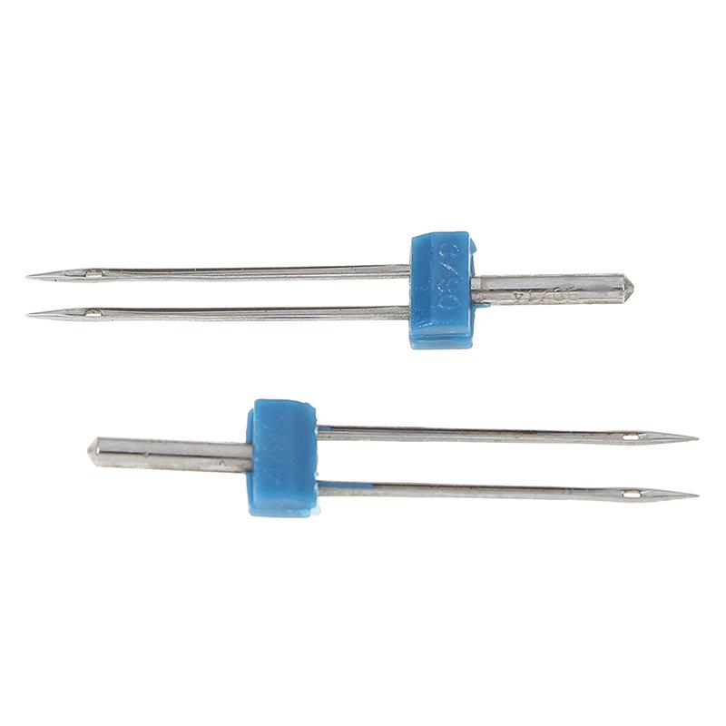 Drážková skládaná patka se 3 velikostmi sada dvojitých jehel s kolíkem pro šicí stroj Brother