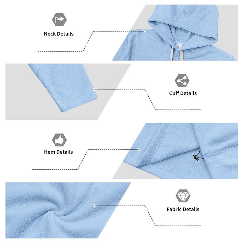Men S Casual Long Sleeve Hooded Sweatshirt With Drawstring