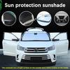 Full Coverage Sunshades For Volkswagen VW Golf 7 Mk7 2013 2014 2015 2016~2021 Car Sunscreen Privacy Blocks Anti-UV AccessoriesWindshield Sunshades 1
