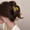 6.5cm Elegant Acetate Hair Claw Medium Size Sweet Hair Clip Crab Shark Clip for Women Hair Accessories Headwear