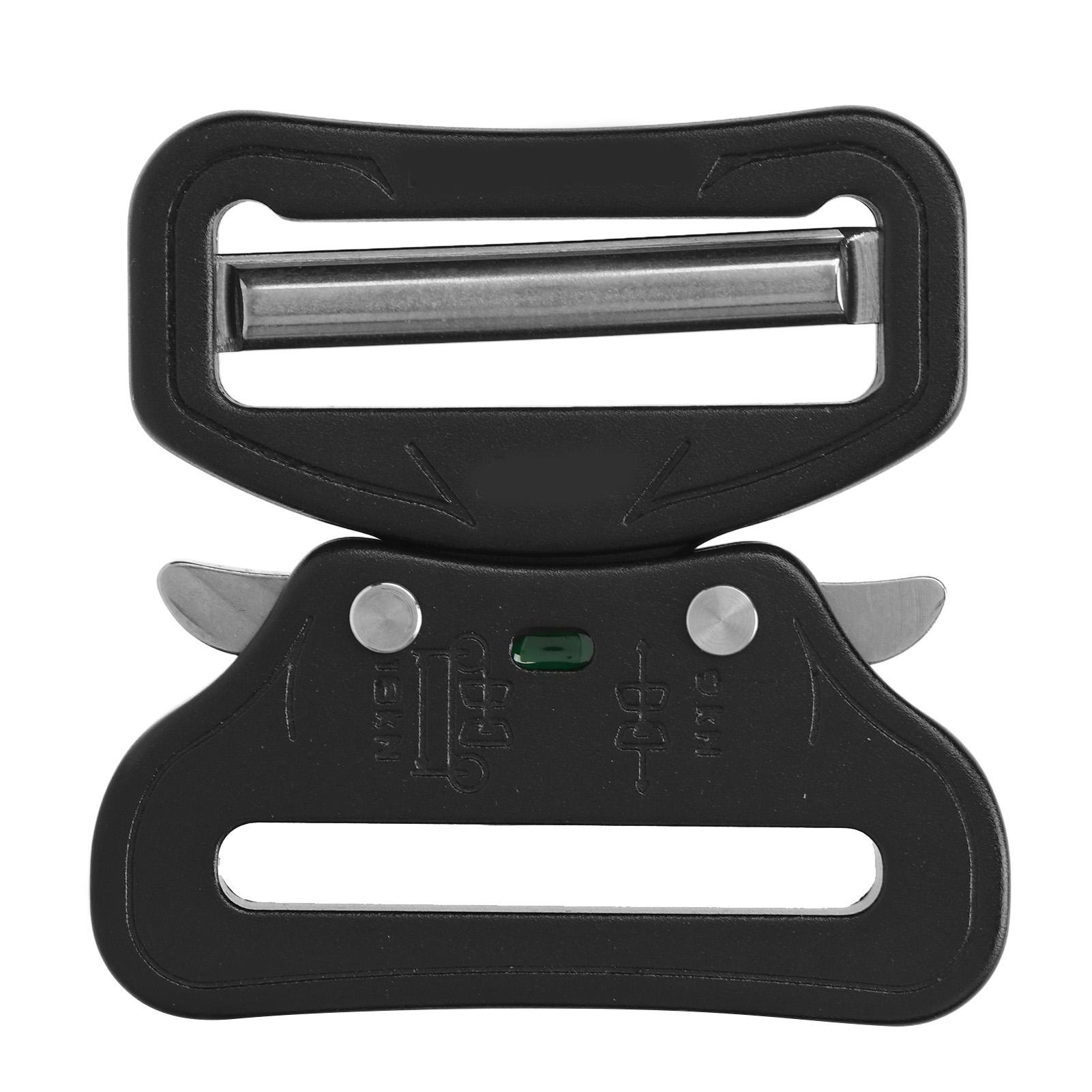 Быстросъемная пряжка для ремня Металлические пряжки для стропы DIY Аксессуары для сумки и одежды Зажимы-пряжки Черный