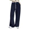Women's Color Block High Waisted Loose Sportswear Pants Jogging Pants Fashionable Casual With Pockets