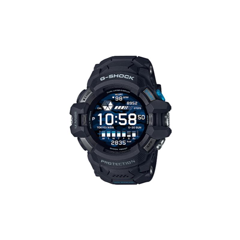 

Casio G-SHOCK G-SQUAD series GPS function Bluetooth connection multi-sensor impact-resistant and waterproof quartz movement resin strap GSW-H1000-1