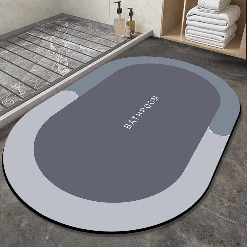 

Diatom Mud Floor Mat, Toilet, Bathroom Non-Slip Mat, Quick-Drying Absorbent Floor Mat, Leave-In, Take Care Of The Kitchen Door Mat 40*60cm（2.5mm）