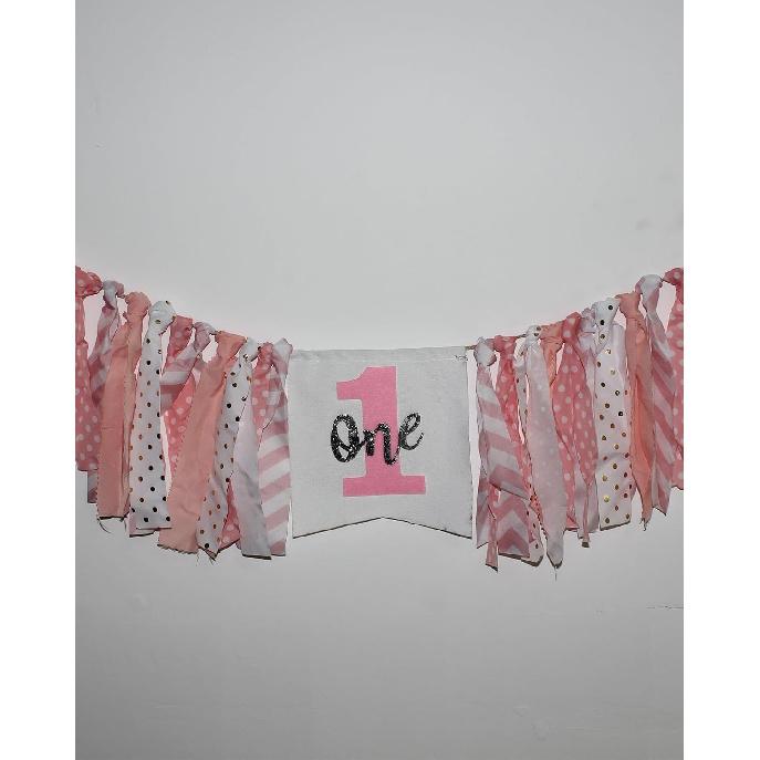 Highchair Banner - 1st Birthday Banner, Strawberry Birthday Decorations,1st Birthday High Chair Banner, 1st/first Birthday Party Decorations,1st