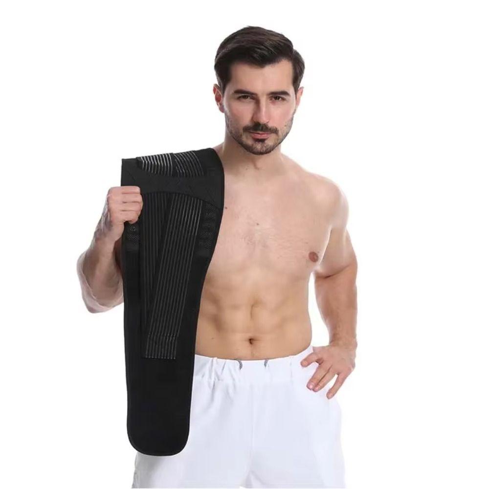 Adjustable Spine Support Belt 8-springs Orthopedic Lumbar Belt Lumbar Corset  Gym Training