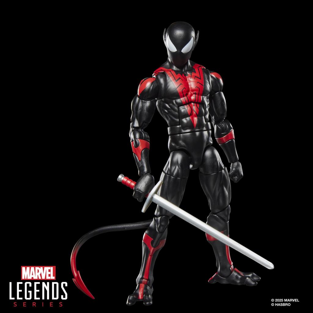 Hasbro Marvel Legends Series Uncanny Retro Blister Packaging Comics Collectible Action Figure G2352 Authentic Spider-Man (Nightcrawler)