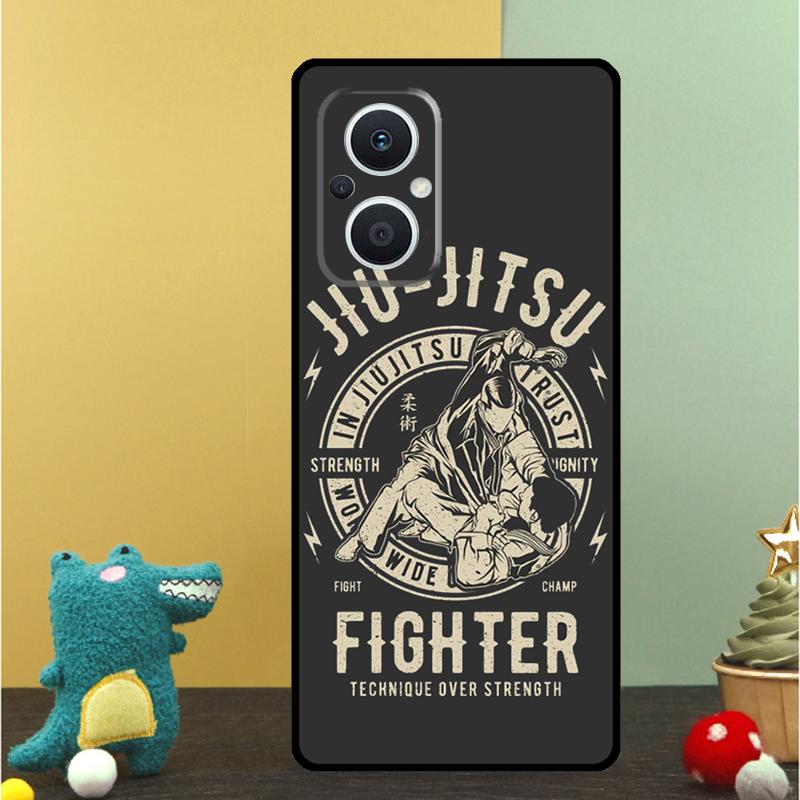 Judo Jiu Jitsu BJJ Brazilian Case For OPPO Reno 15F 14F 11 12 13 F 14 10 15 Pro 7 8 Lite OPPO Find X5 X6 X8 X9 Pro Cover