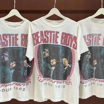 Beastie Boys Koszulka z trasy 1995 Vtg Koszulka z okładką zespołu rockowego Prezent dla fana Dwustronna S-5XL Unisex Koszulka