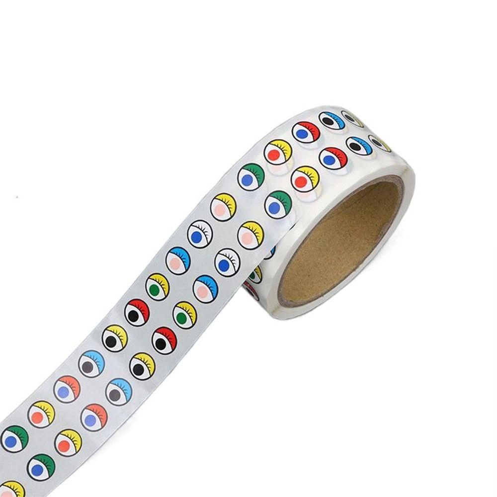 Waterproof Eyes DIY Roll Stickers Gifts Decor Children Toys Sticker Skateboard