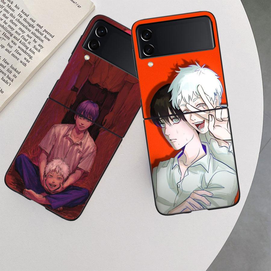 Anime H-Hikaru Ga Shinda Natsu Phone Case For Samsung Z Flip 7 6 5G Galaxy Z Flip 5 4 3 Black Hard Cell Cover Luxury PC Shell C