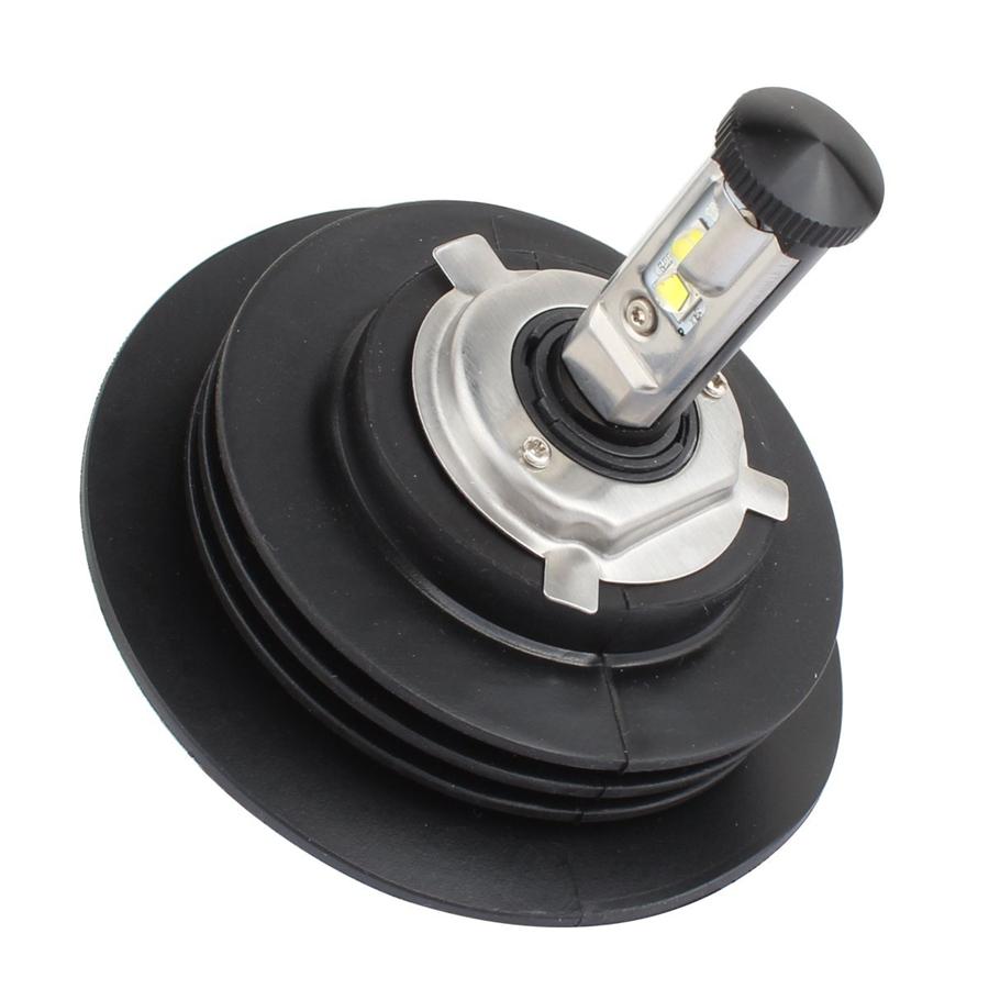 New 2 X Black Rubber Car Off-Road LED Headlight Retrofit Housing Seal Cap Dust Cover