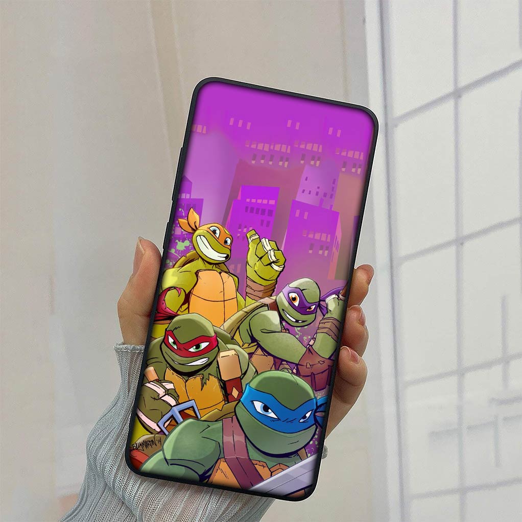 N-Ninjas Cartoon T-Turtles Coque Phone Cover for Samsung Galaxy S24 S23 Fe Ultra Plus A05 A55 A35 A24 A25 A15 M55 Soft Case