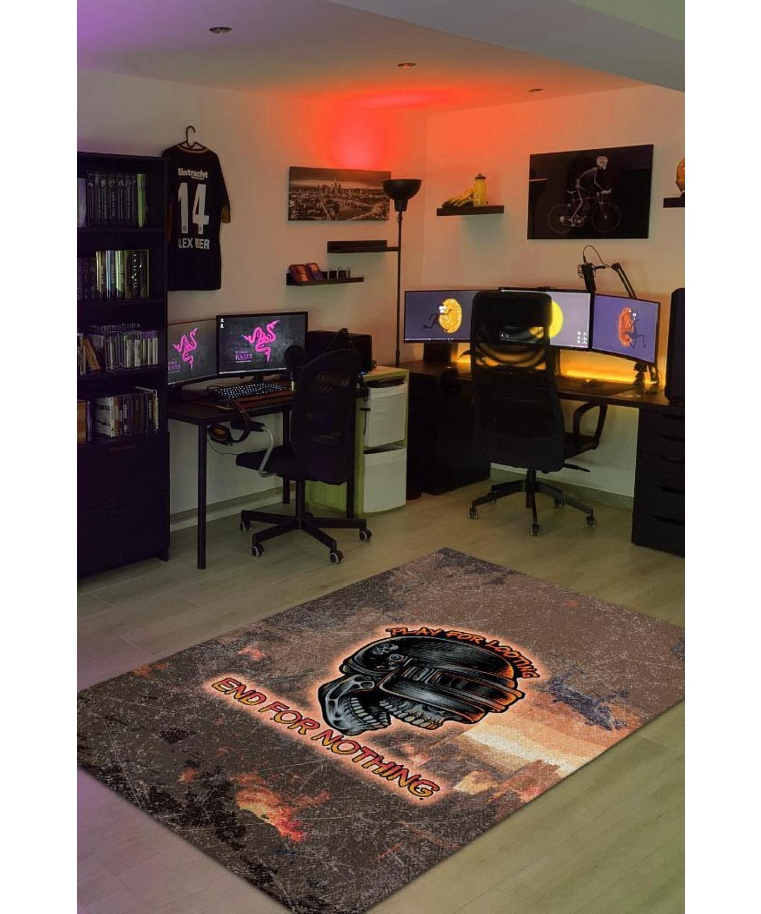 

Play To Collect Woven Base Washable Non-Slip Gamer Rug