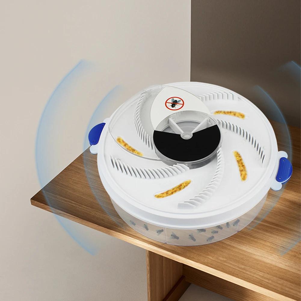 Indoor Outdoor Fly Trap Electric Pest Killer Automatic Flycatcher Insect Pest Catcher USB Pest Reject Control Repeller With Bait