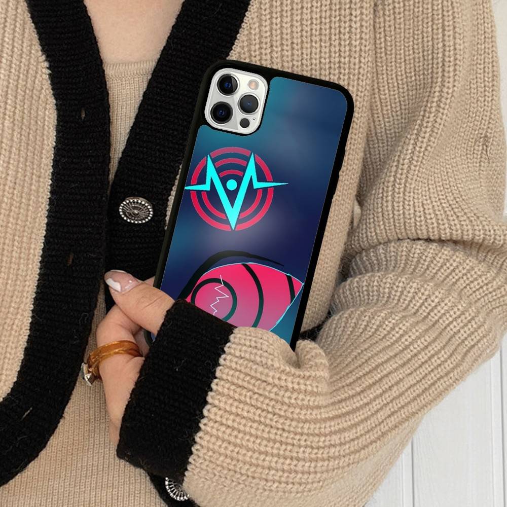 

H-Hazbins-Hotels For IPhone 17 16 Pro Max Air 15 14 13 12 Mini Plus 11 Hard PC+TPU Phone Back Cover iPhone 15pro max