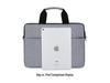 Fashionable Solid Color Laptop and iPad Handbag for Business Meetings