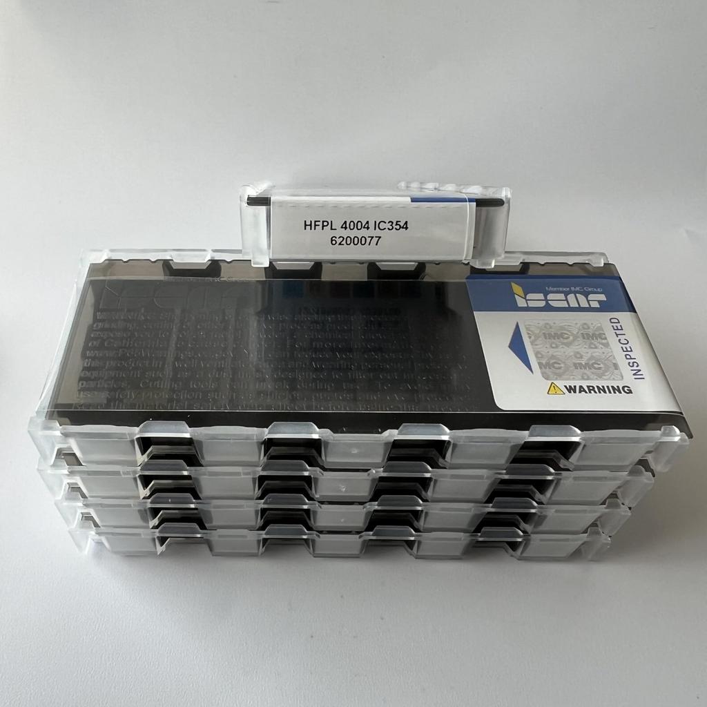 ISCAR / HFPL4004 IC354 / Industrial indexable carbide inserts 10 Pcs