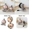 Cute Grey Plush Donkey Toy For Kids Soft And Cuddly Stuffed Animal Doll, Perfect Gift For Children