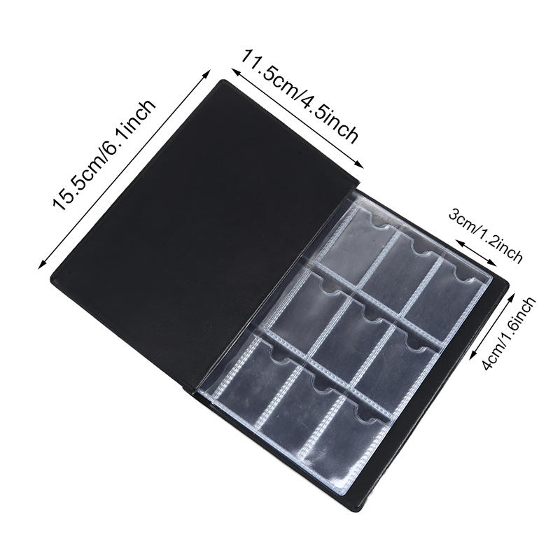 1PC Coin Stamp Storage Book Transparent Collection Book Suitable For Coin Collectors To Protect Coins From Oxidation