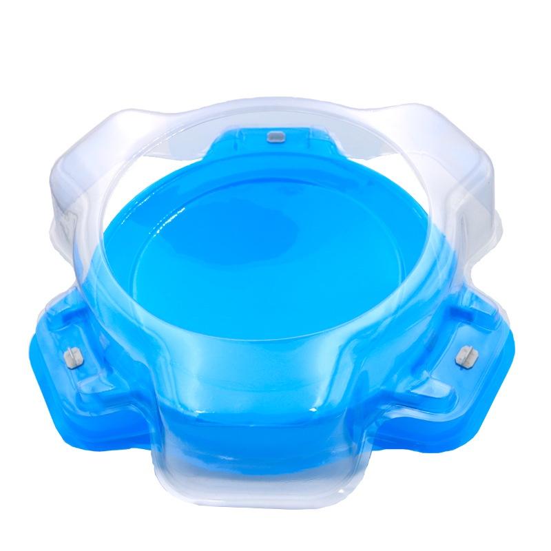 High-quality Plastic Gyro Disk Explosive Starstorm Spinning Top Card Head Pouch Packaging B-09 White
