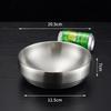 golden stainless steel korean style