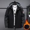 Giacca Invernale da Uomo alla Moda Versatile Ispessita da Esterno Calda - Antirughe Leggera Morbida Accogliente Manica Lunga Piumino