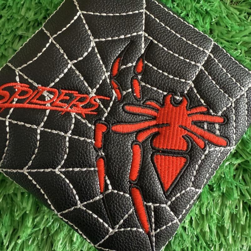 Golf Putter Head Cover Mallet Head Covers Golf Putter Head Protect Embroidery Square Headcovers For Spider Putter 5
