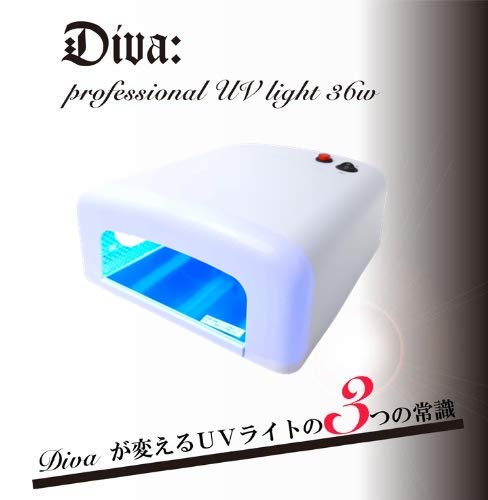 Diva UV Light 36W for UV Resin Body White
