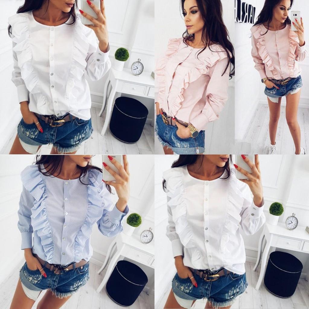 Premium Quality Fashion Dame Chemise Casual T-shirt For Effortless Summer Style