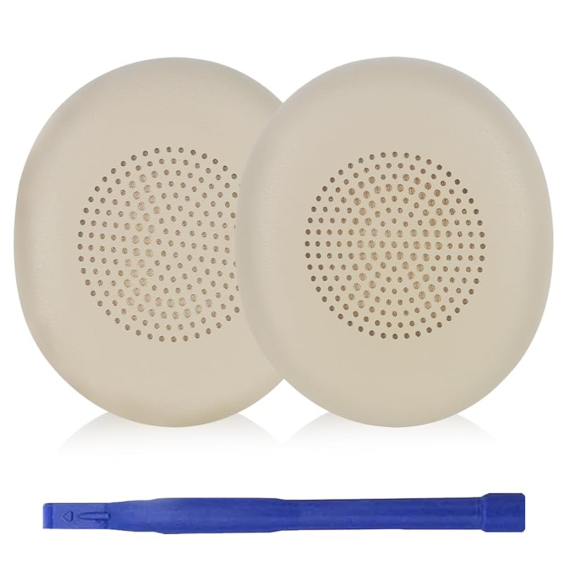 

Adhiper ear pad replacement ear cushion for Jabra Evolve2 65 (Evolve 2 65MS 65UC MS UC)/Evolve2 40 (40UC 40MS USB)/Elite 45h headset, replacement pad