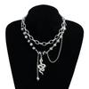 Snake Choker Necklace Chain Detachable Gothic Jewelry for Women Parties Daily Wear