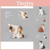 Realistische PVC-Katzen-Modellfiguren Verschiedene entzückende Designs Für Sammler und Geschenke