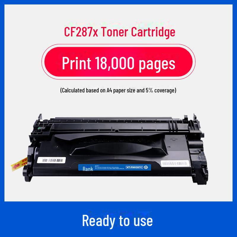 Toner Compatível Gezhige para HP CF287A: Compatível com M506dn, M506x, M501N, M501DN, M527dn.