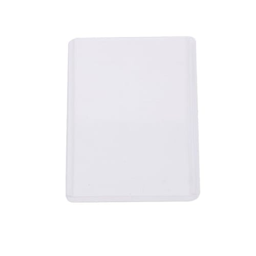 lulubelle Card Loader, Top Loader, Set of 50, Hard PVC Material, Scratch Resistant, Clear White