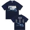 Aitana Quarto Azul World Tour 2026 Stampa Poster T-shirt Uomo Donna Streetwear Hip Hop Moda Y2K Cotone Estate Maglietta Top Oversize
