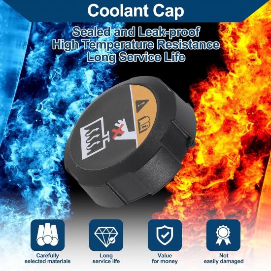 Coolant Cap for Tucson Elantra Veloster Kona  Coolant Reservoir Cap 1 Pc