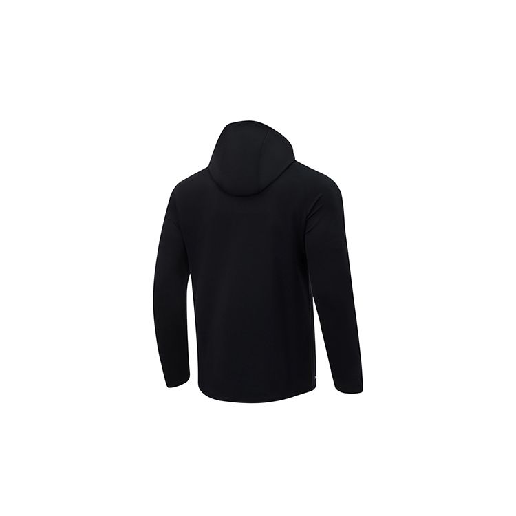 Li Ning CBA Series Elite Series Lettered Hooded Pullover Basketball Jersey Men Jersey Black ATLT193-1