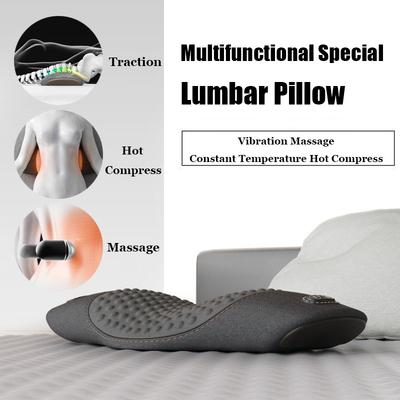 Lumbar Pillow Waist Protcetion New Multifunctional Electric Massage Relax Cushion Ergonomically Designed Waist Support Pad