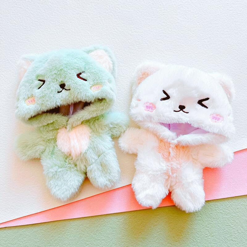 Fluffy Bear Kigurumi [20cm Size] Green g.triger G-Trigger Nuikatsu [Product]