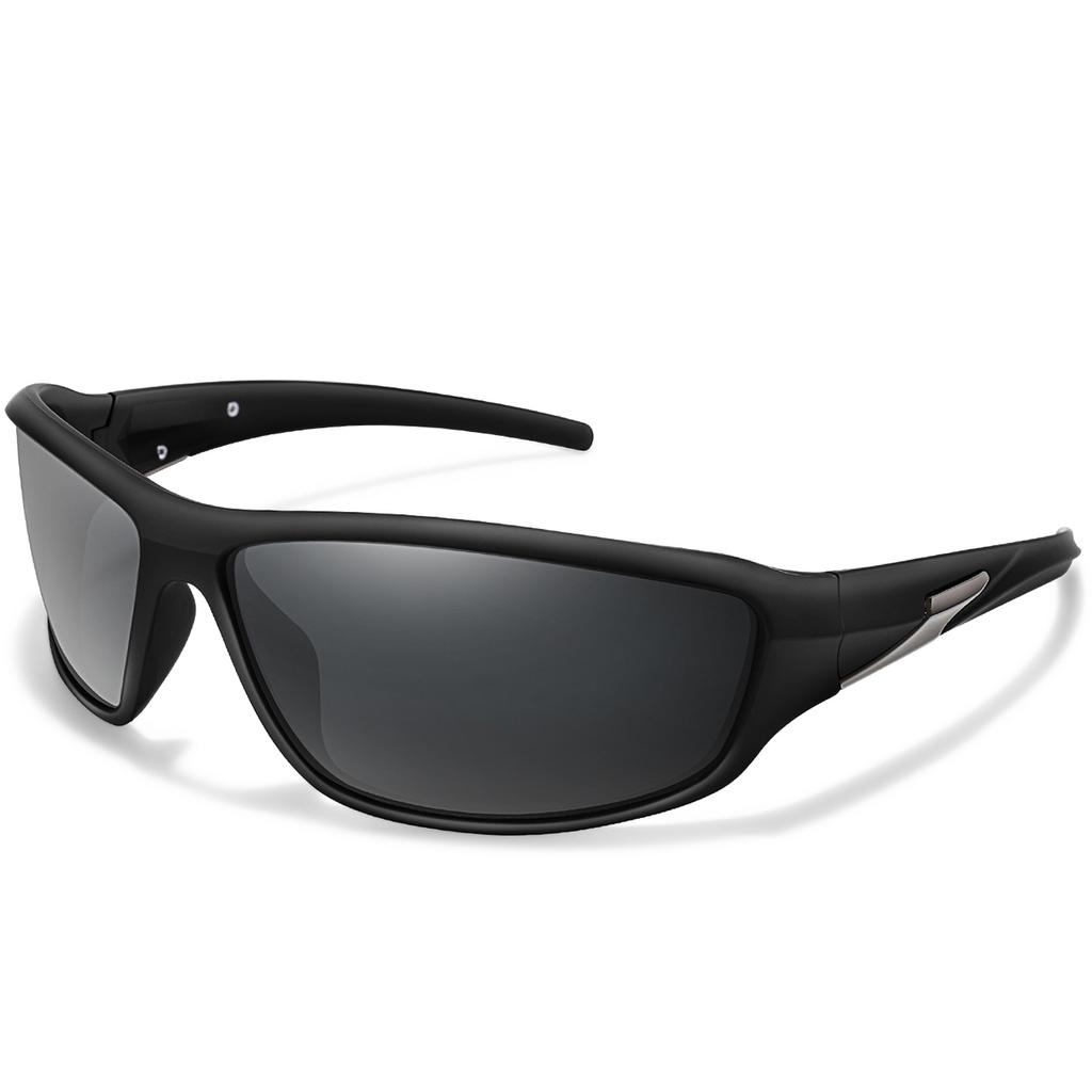 Lunettes de soleil de pêche polarisées UV400 pour hommes femmes Lunettes de sport Vélo Course à pied Randonnée Extérieur