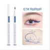 Color Waterproof Eyeliner Waterproof Novice Female Ultra-fine White Eyeliner
