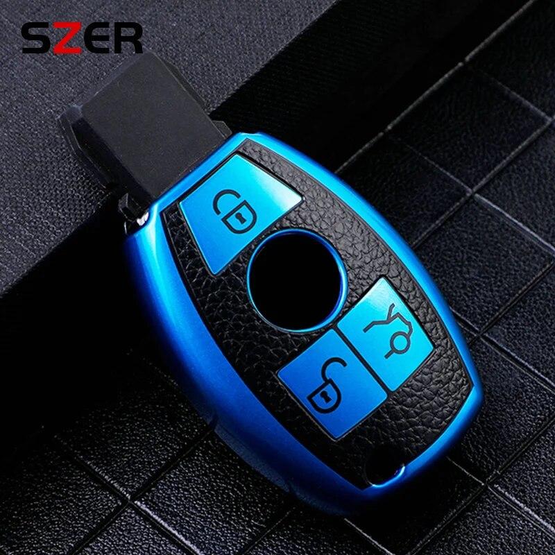 TPU Car Remote Key Case Cover Shell Fob for Mercedes Benz A B C E R Class GLS GLA GLK GLC CLS CLA AMG W204 W205 W212 W463 W176
