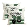 Cow-Printed Pillowcase With A Big Mouthzipper Design, Decorative Pillowcase, 45X45 Cm Pillowcase