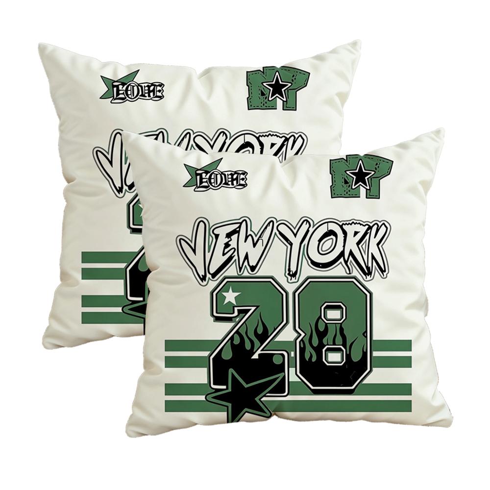 Cow-Printed Pillowcase With A Big Mouthzipper Design, Decorative Pillowcase, 45X45 Cm Pillowcase