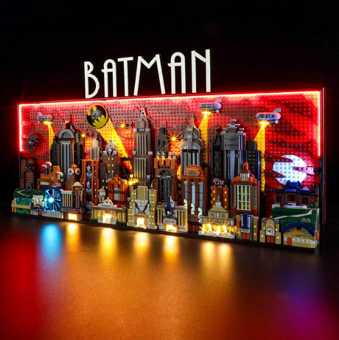 

Совместимый мультсериал Gotham City Skyline Building Blocks Bricks Toy для взрослых Подарок на день рождения