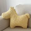 Animal Plush Cushion With Solid Color Design For Living Room Decor