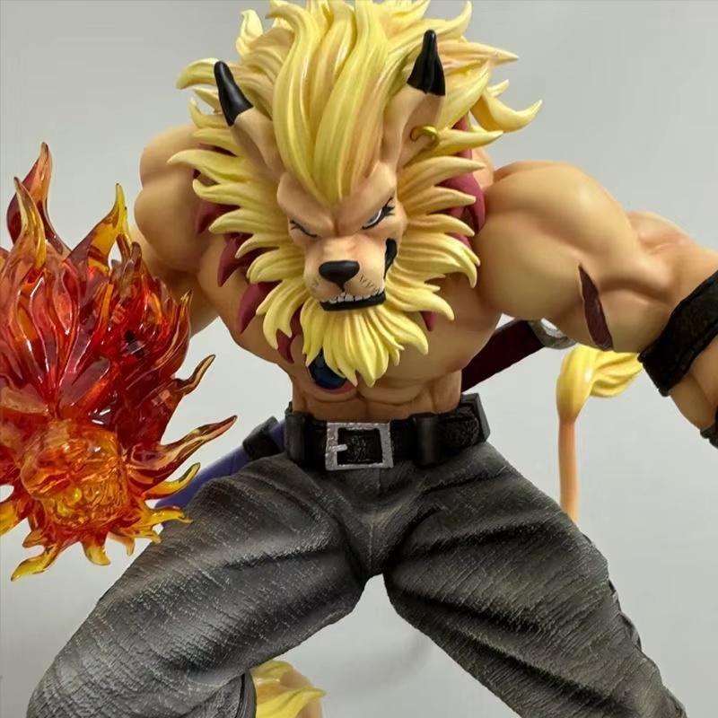 Digimon Adventure Leomon Figurka Akcji Anime PVC GK Statua Model Lalka Do Dekoracji Biurka Cyfrowy Potwór Zabawka Kolekcjonerska Prezent