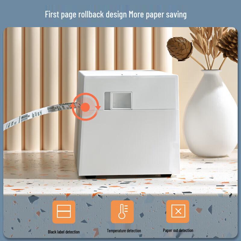 Deli DL-760DW Wireless Thermal Label Printer CN Plug (adapter Included)