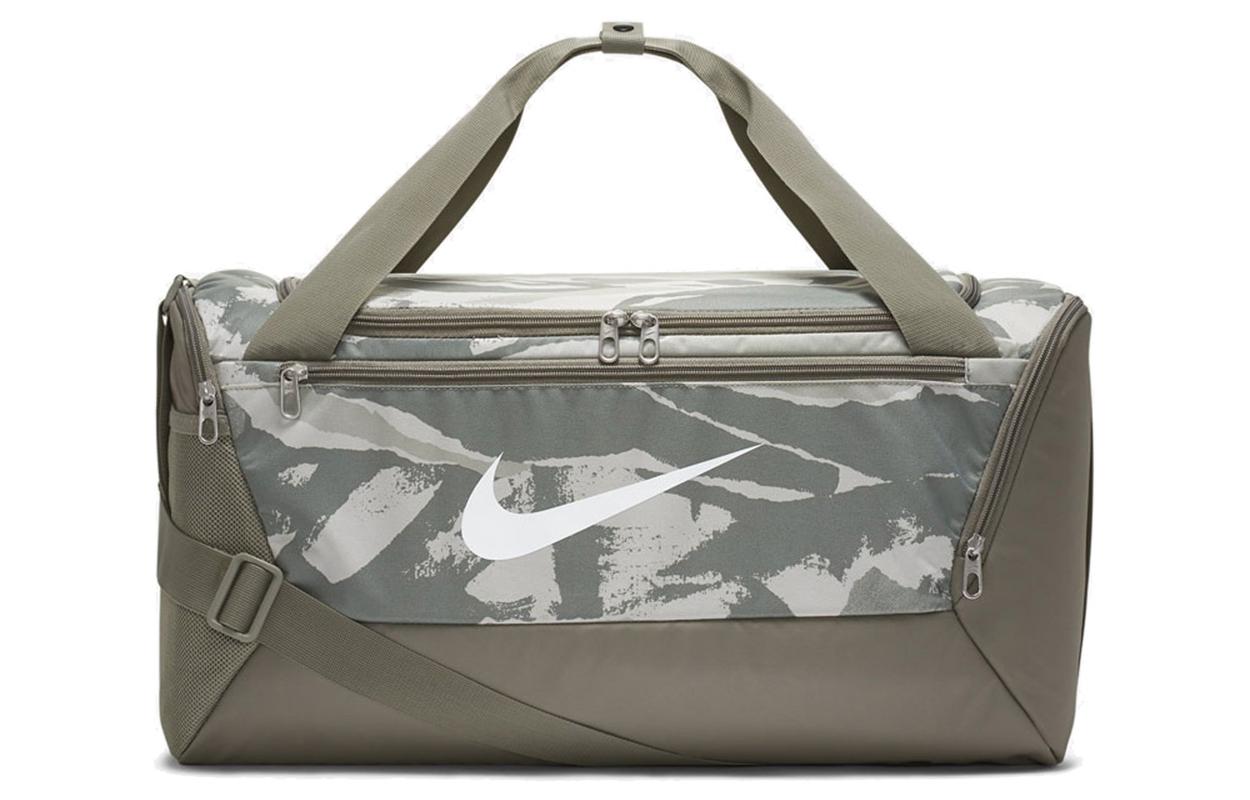 

Nike Polyester Crossbody Bag, Gym Bag, Travel Bag Unisex Olive Gray CU9612-320